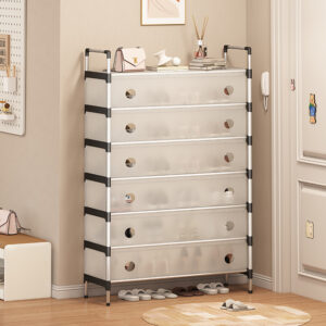 Suporte Organizador de Sapatos e Bolsas Com 6 Pratileiras