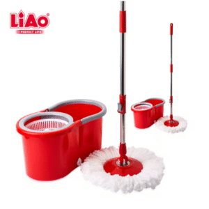 LiAo - Mop Giratório Tornado Inox
